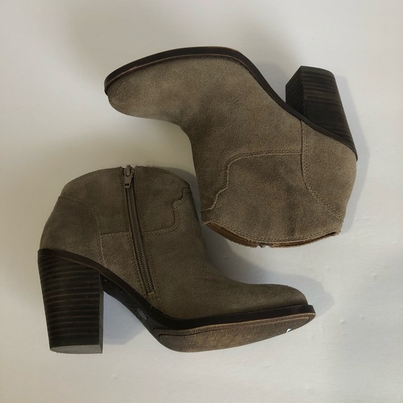 Lucky Brand Boots Tan Suede Size: 6.5M /36.5 - Picture 6 of 14